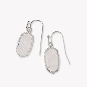 KENDRA SCOTT Lee Silver Drop earrings